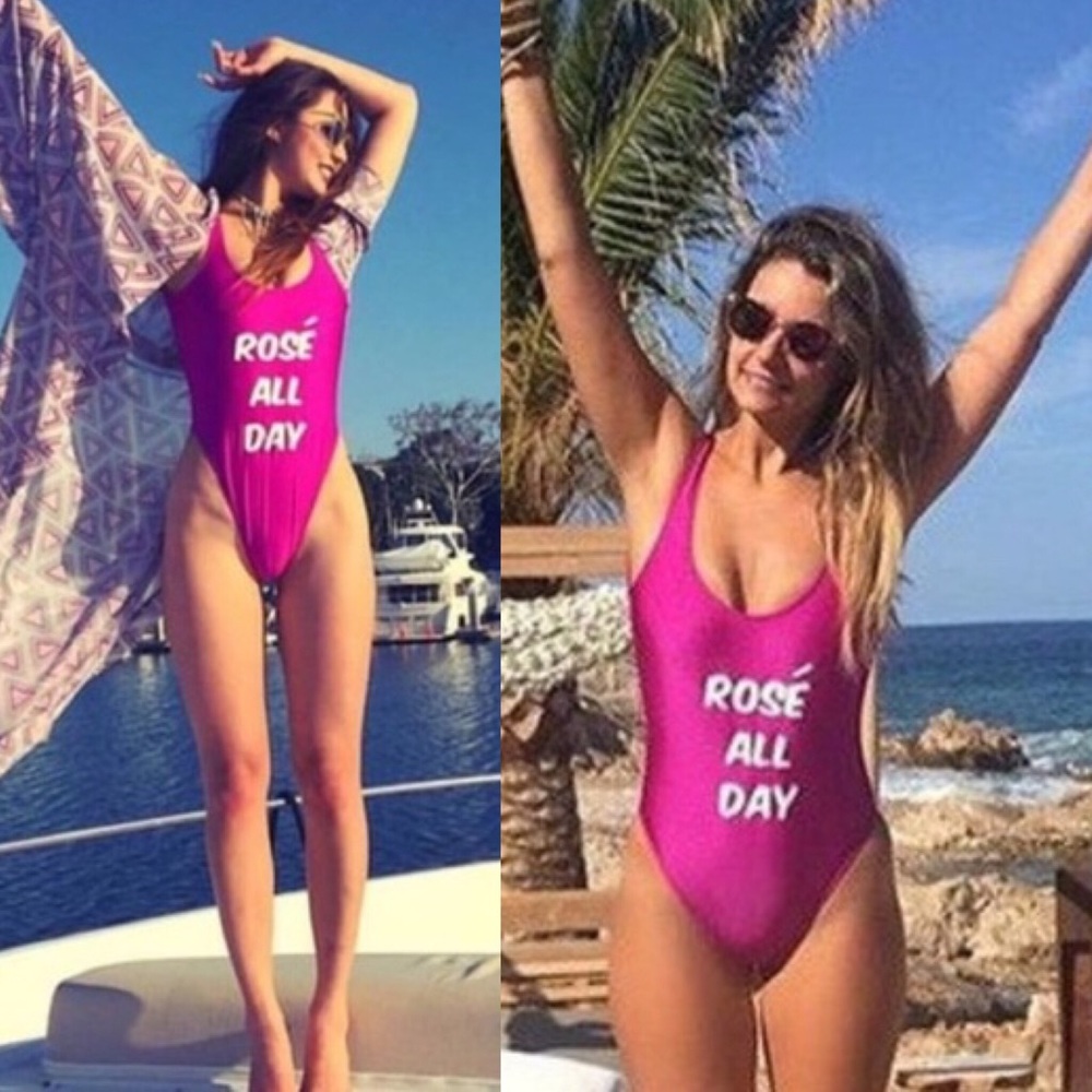PRIVATE PARTY ONE PIECE HIGH LEG ROSE PINK M/L